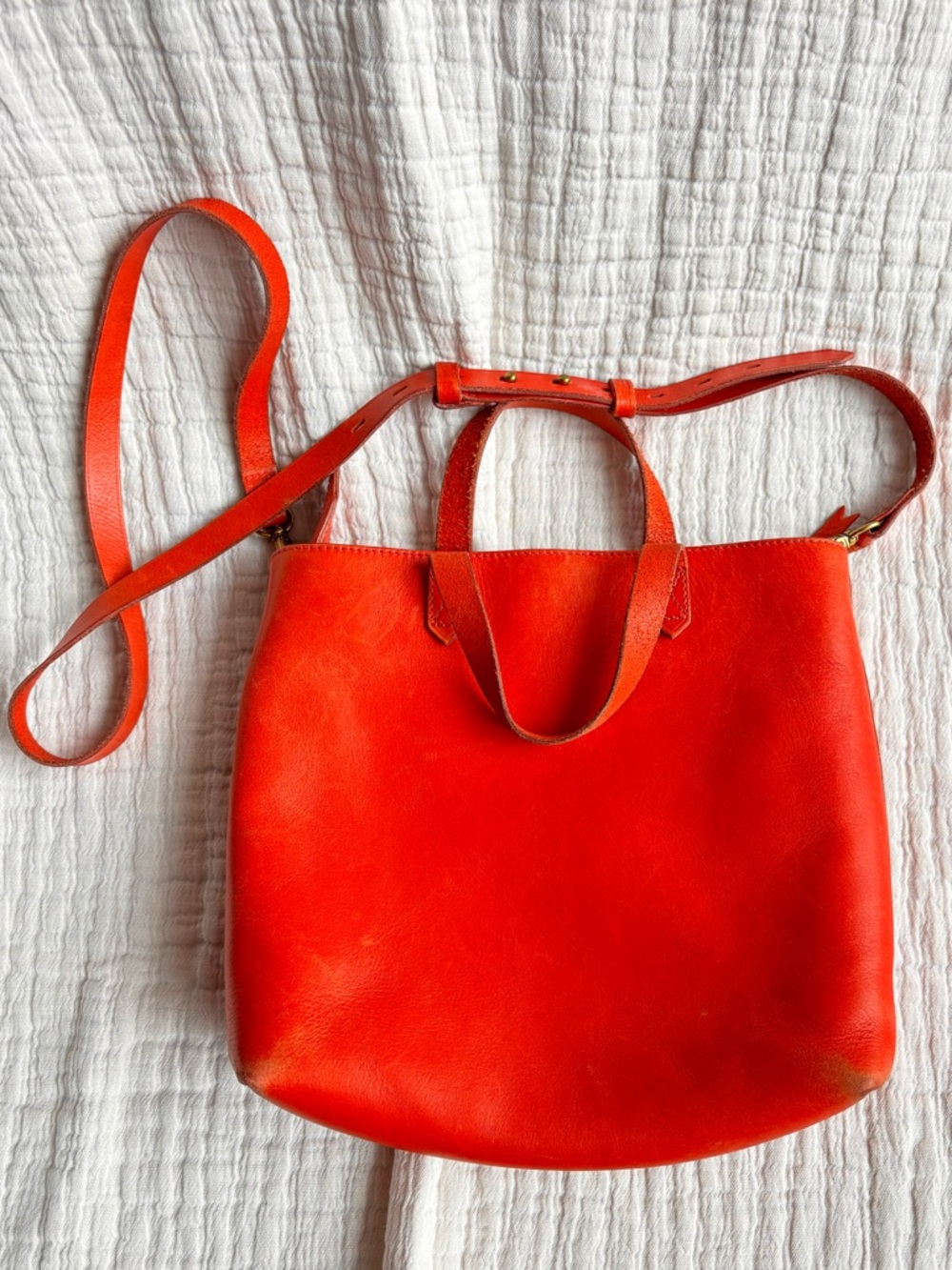 Madewell Zip Top Transport Tote